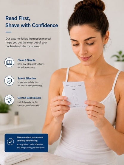 SilkLuxe™ 2-in-1 Precision Trimmer